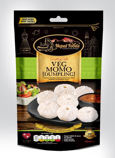 Nepal Foods Veg MOMO Dumpling 1Kg