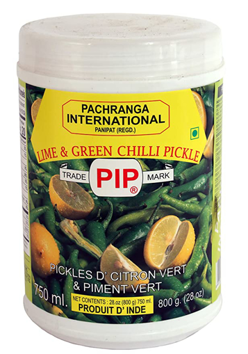 Pachranga Mango Lime & Green Chilly Pickle 800g