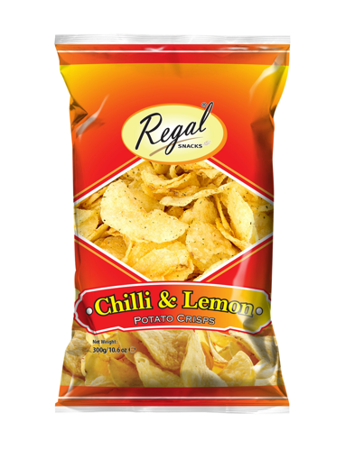 Regal Chilli and Lemon Potato Crisps 300gm