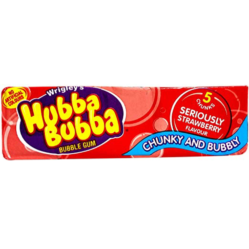 Wrigley's Hubba Bubba Bubble Gum (Strawberry) 35g