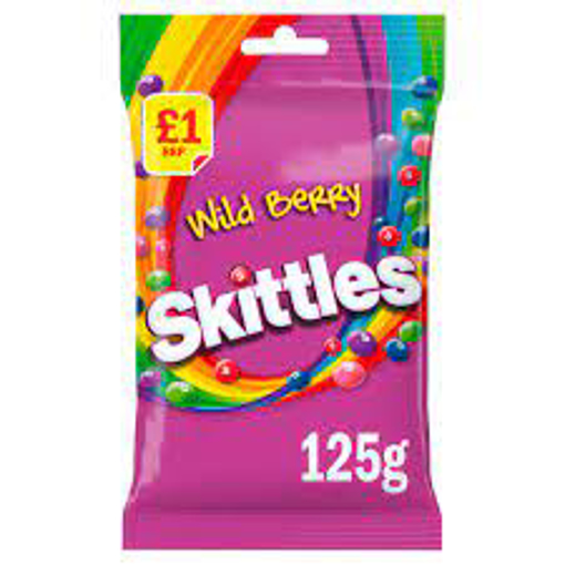 Skittles Wild Berry 125g PM £1