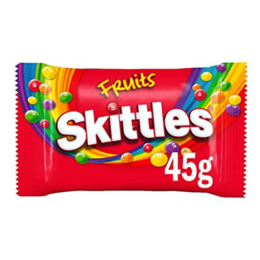 Skittles Fruits 45g PM £ 49p