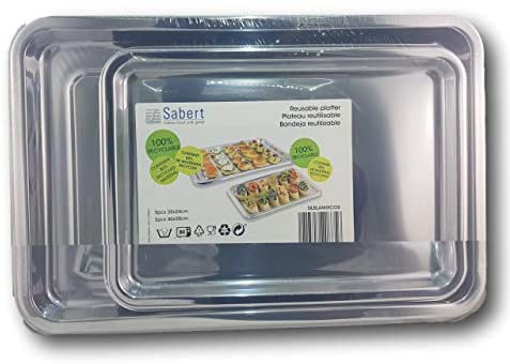 Sabert Reusable Platters