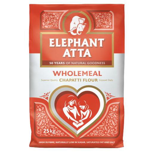 Elephant Wholemeal Atta 25Kg