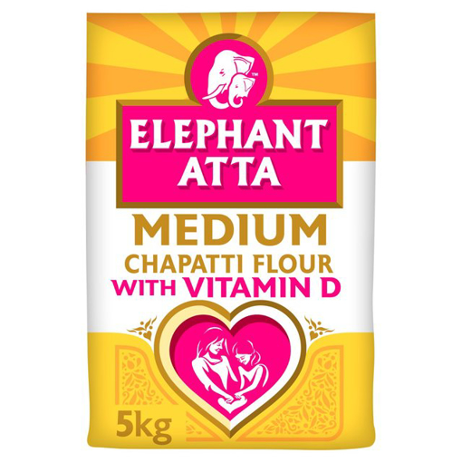 Elephant Medium With Vitamin D Atta 5kg