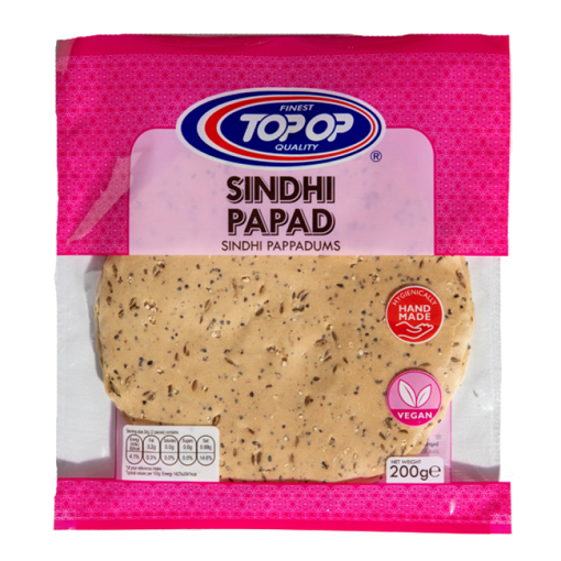 Top Op Sindhi Papad Sindhi Papadums 200g