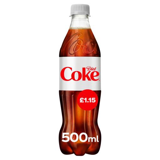 Diet Coke Bottle 500ml PM £1.15