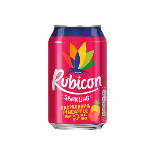 Rubicon Raspberry & Pineapple Fruit Juice 330ml