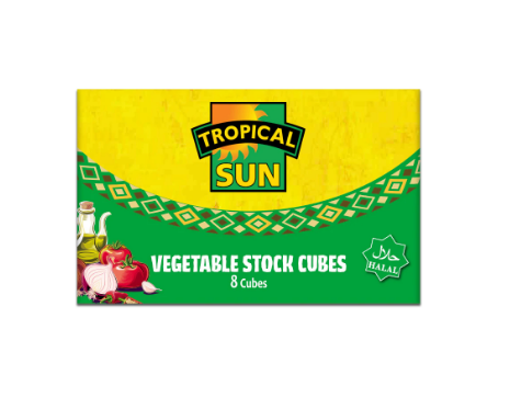 Tropical Sun Vegetable Stock Cube 8S