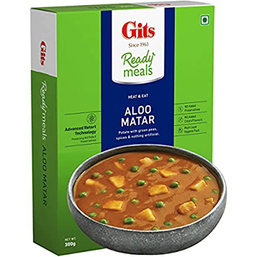 Gits Ready Meal Aloo Matar 300g