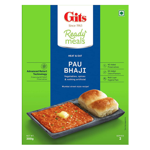 Gits Ready Meal Pau Bhaji Mix Masala 300g