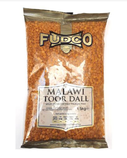 Fudco Malawi Oily Toor Dall 1.5kg
