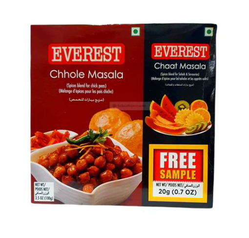 Everest Chhole Masala 100g (20g Free Chaat Masala)