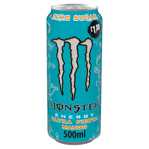 Monster Ultra Fiesta Mango Drink 500ml Pm 1.35