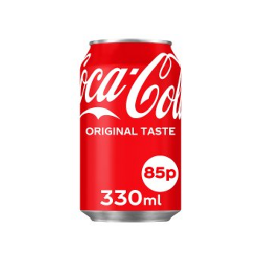 Coca Cola Delicious & Refreshing 330ml 85p