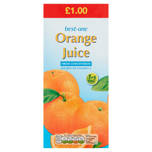 Best One Orange Juice 1l PM