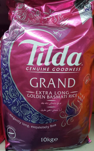 Tilda Grand Extra Long Golden Basmati Rice 10Kg