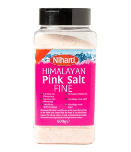 Niharti Himalayan Pink Salt Fine 800g PM  2.89