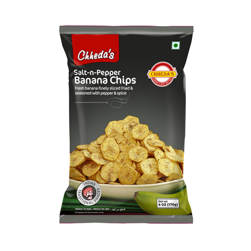 Chheda's Salt-n-Pepper Banana Chips 170g