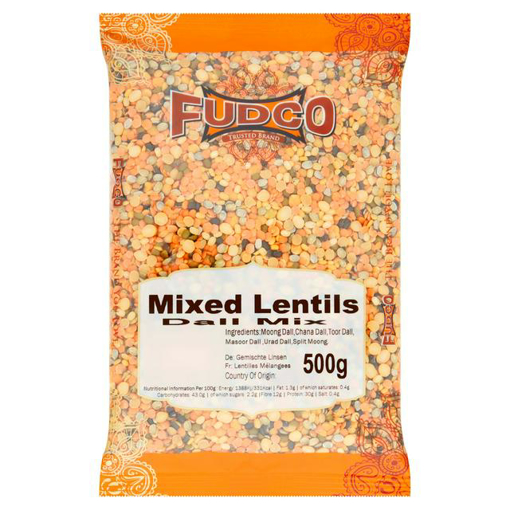 Fudco Mixed Lentils (Dall Mix) 500g