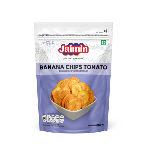Jaimin Banana Chips Tomato 200g