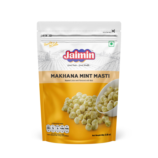 Jamin Makhana Mint Masti (Lotus Seed) 80g