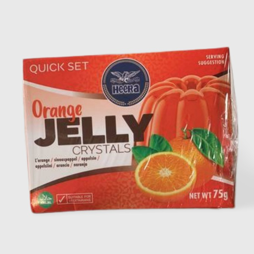 Heera Orange Crystal Jelly 75g