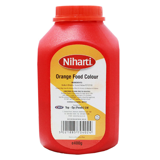 Niharti Orange Food color 400g