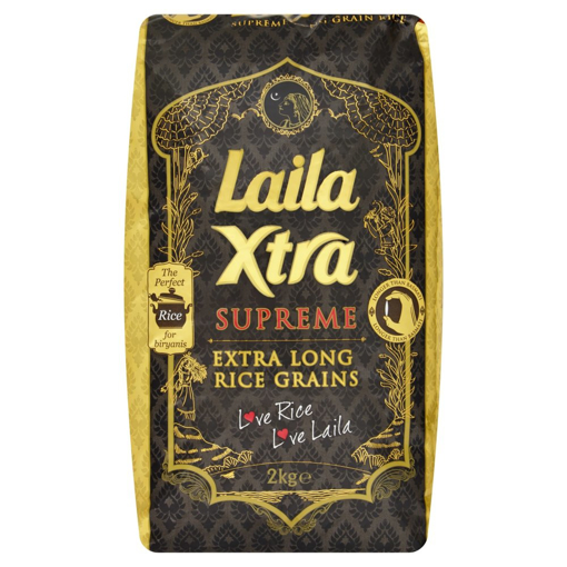 Laila Xtra Supreme Long Grain Rice 2kg