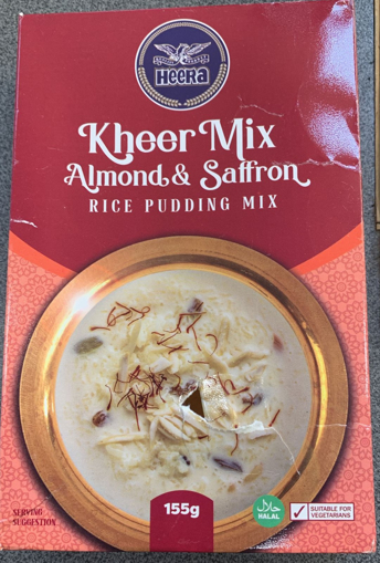 Heera Kheer Mix Almond & Saffron 155g