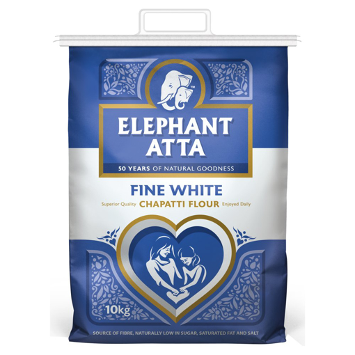 Elephant Fine White Atta 10Kg PM £9.69