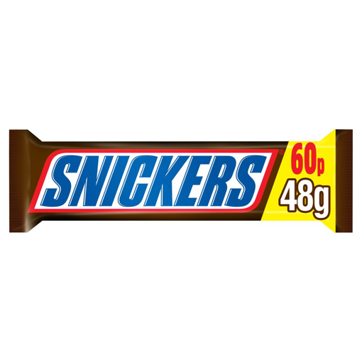 Snickers Bar 48g PM 60p