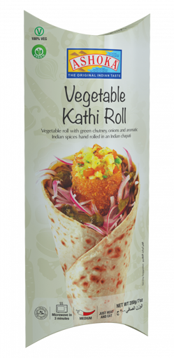 Ashoka Vegetable Kathi Roll 200g (Frozen)