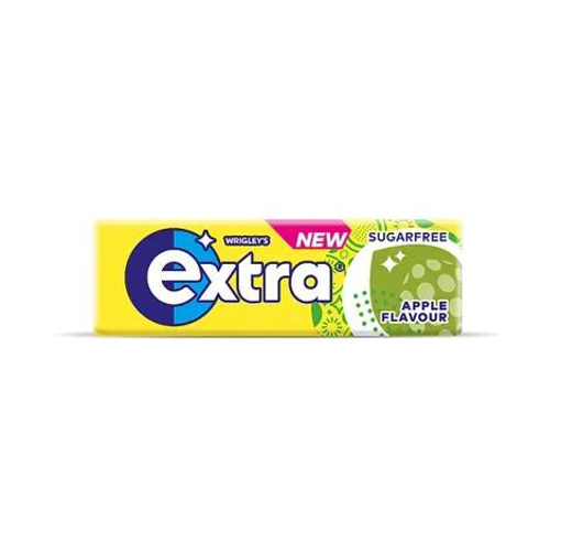 Extra Apple Flavour Sugar Free Chewing Gum Pieces 10