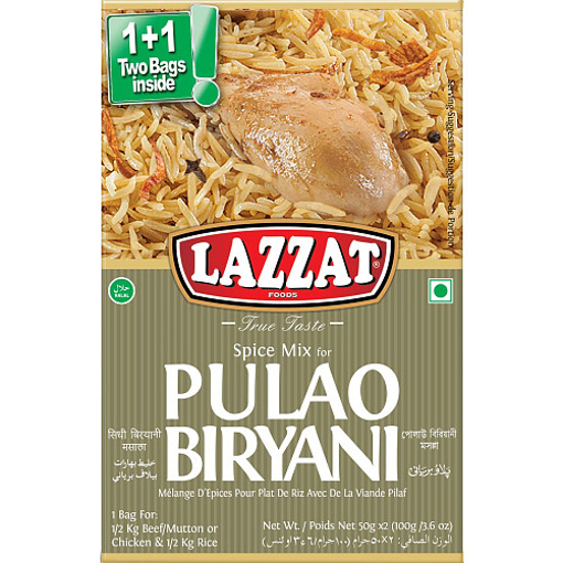 Lazzat Pulao Biryani Spice Mix 100g