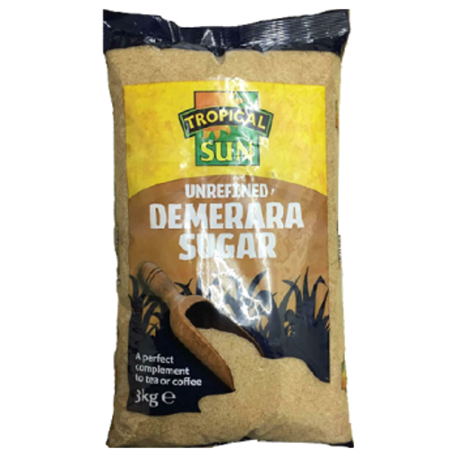 Tropical Sun Unrefined Demerara Sugar 3kg