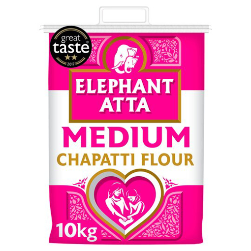 Elephant Atta Medium Flour 10Kg £9.69