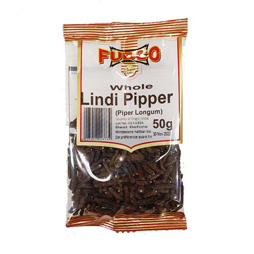 Fudco Whole Lindi Pipper (Piper Longum) 50g