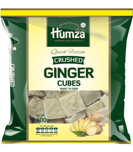 Humza Crushed Ginger Cubes 400g
