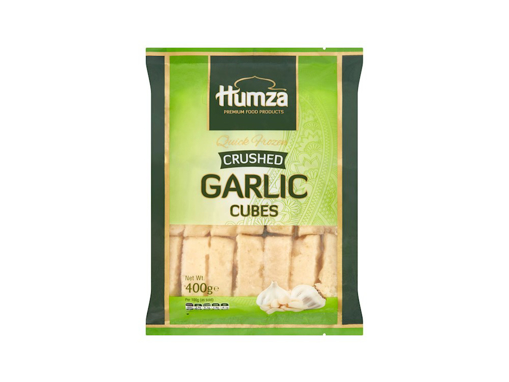 Humza Crushed Garlic Cubes 400g
