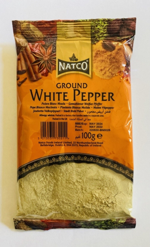 Natco White Pepper Ground 100g