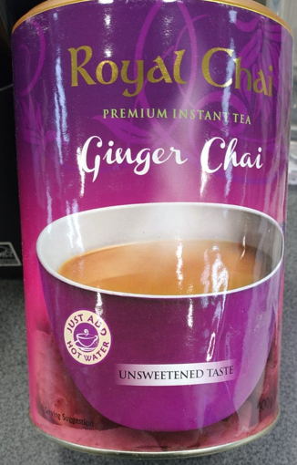 Royal Chai Ginger Chai Unsweetened 400g