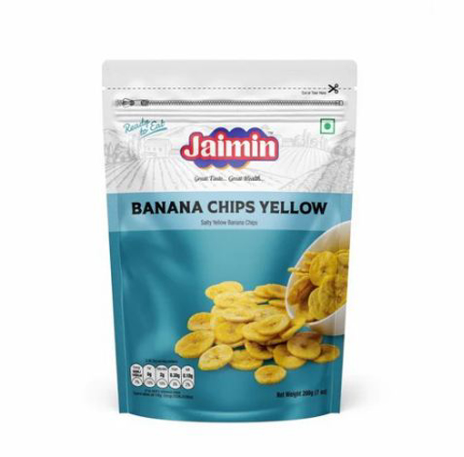 Jaimin Banana Chips Yellow 200g.