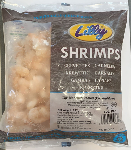 Lilly Shrimps Blanched Peeled Prawns 272g