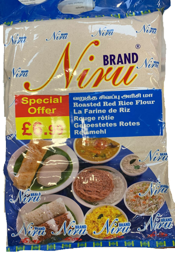 Niru Roasted Red Rice Flour 3.6Kg £6.99