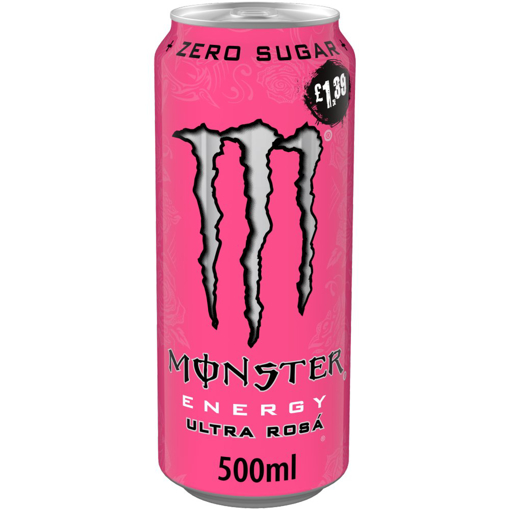 Monster Energy Ultra Rosa 500ml PM £1.39