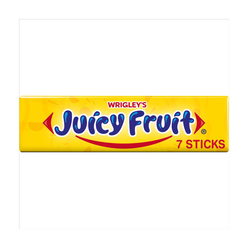 Wrigley's Juicy Fruit Chewing Gum 7 Stick