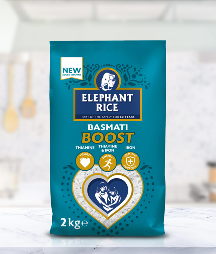 Elephant Basmati Boost Rice 2Kg