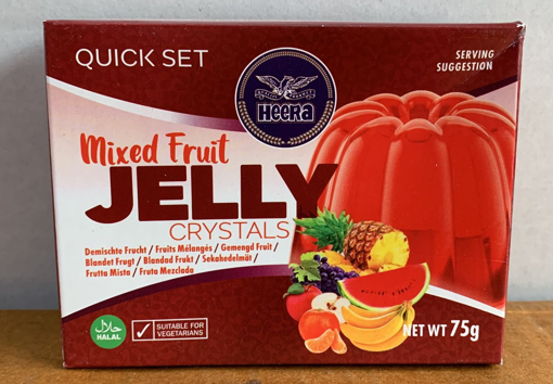 Heera Mixed Fruit Jelly Crystal 75g