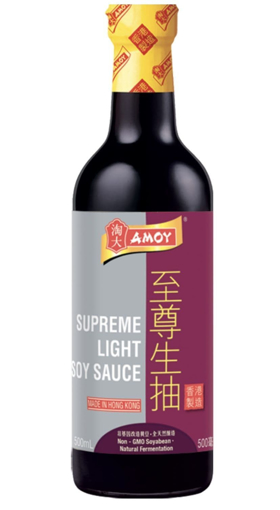 Amoy Supreme Light Soy Sauce 500ml